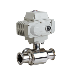 Electric 3 Way Sanitary Ball Valve
