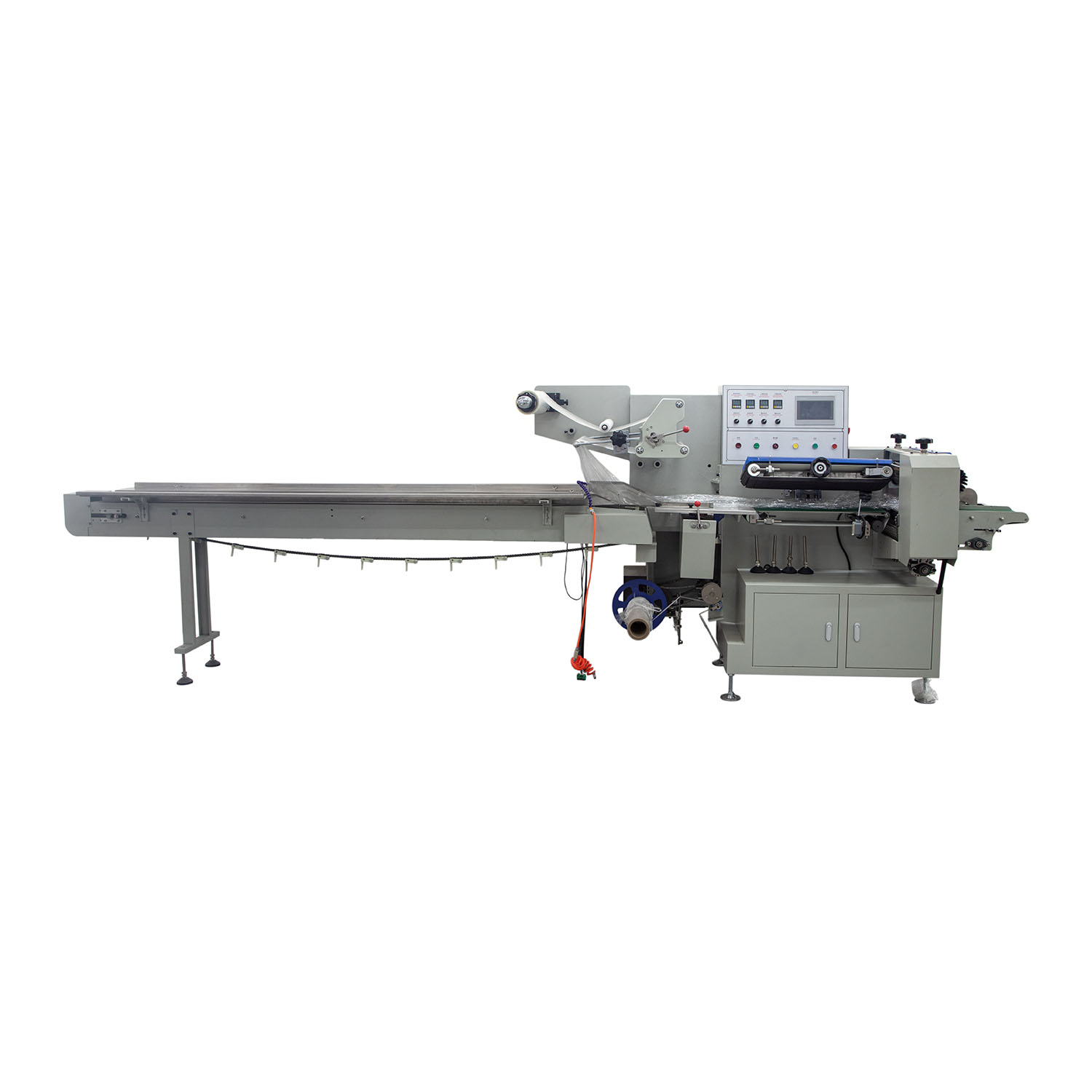 Full automatic high speed heat shrinkable packaging machine