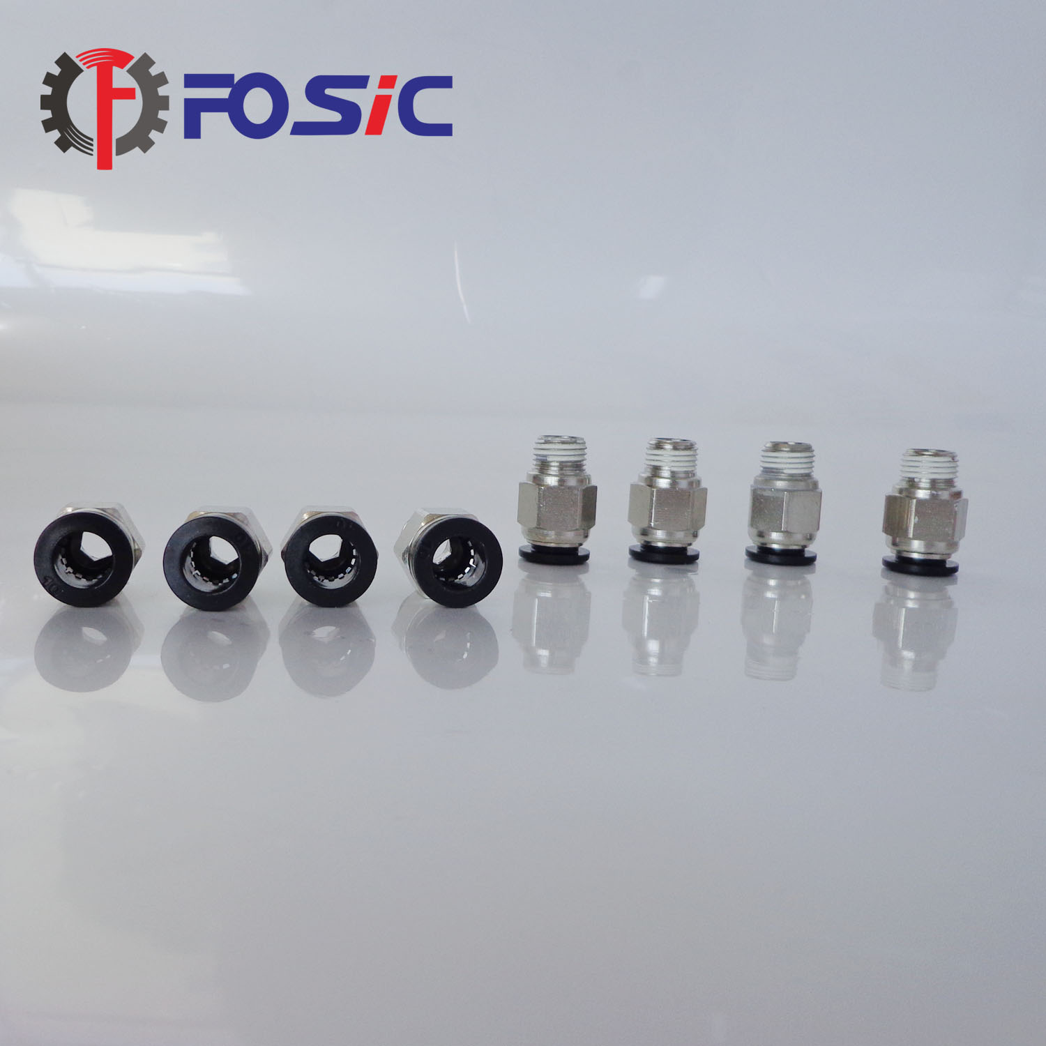 metal black tube fitting air compressor