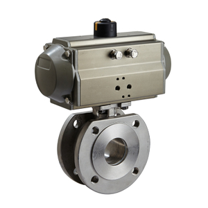 Pneumatic Thin Type Ball Valve 