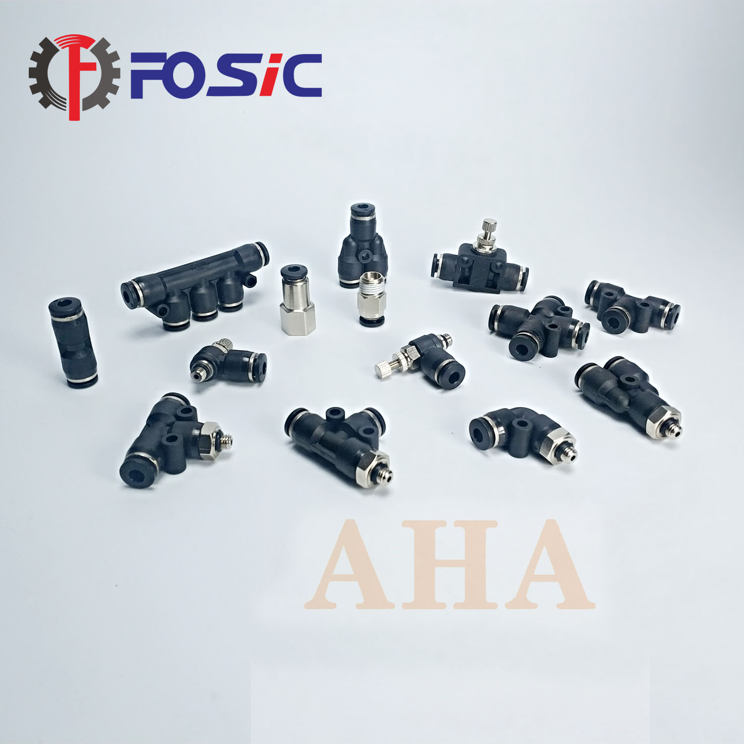 metal black tube fitting air compressor