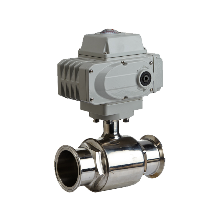 Electric Sanitary Ball Valve 