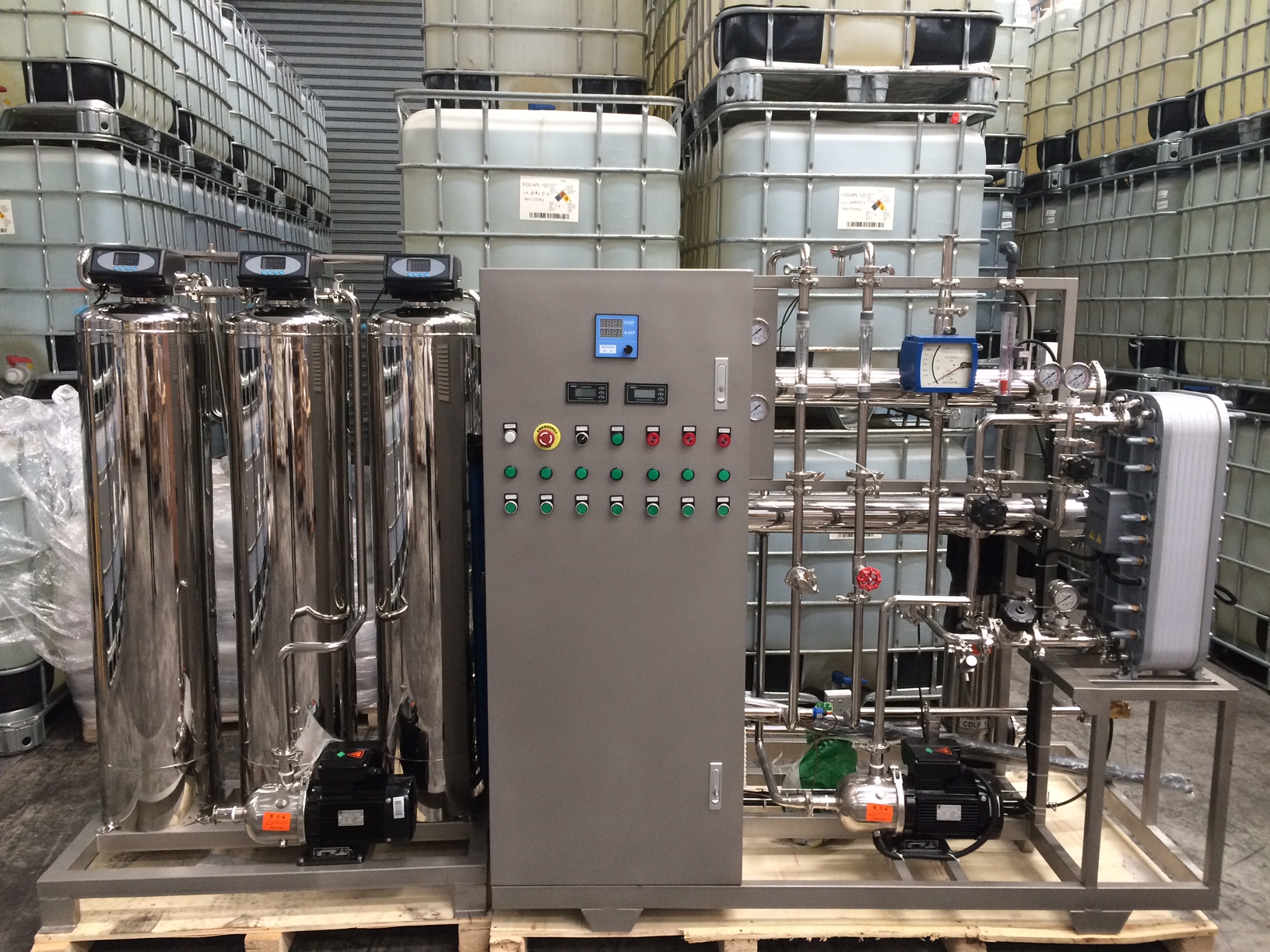 osmosis containerized RO System water filter