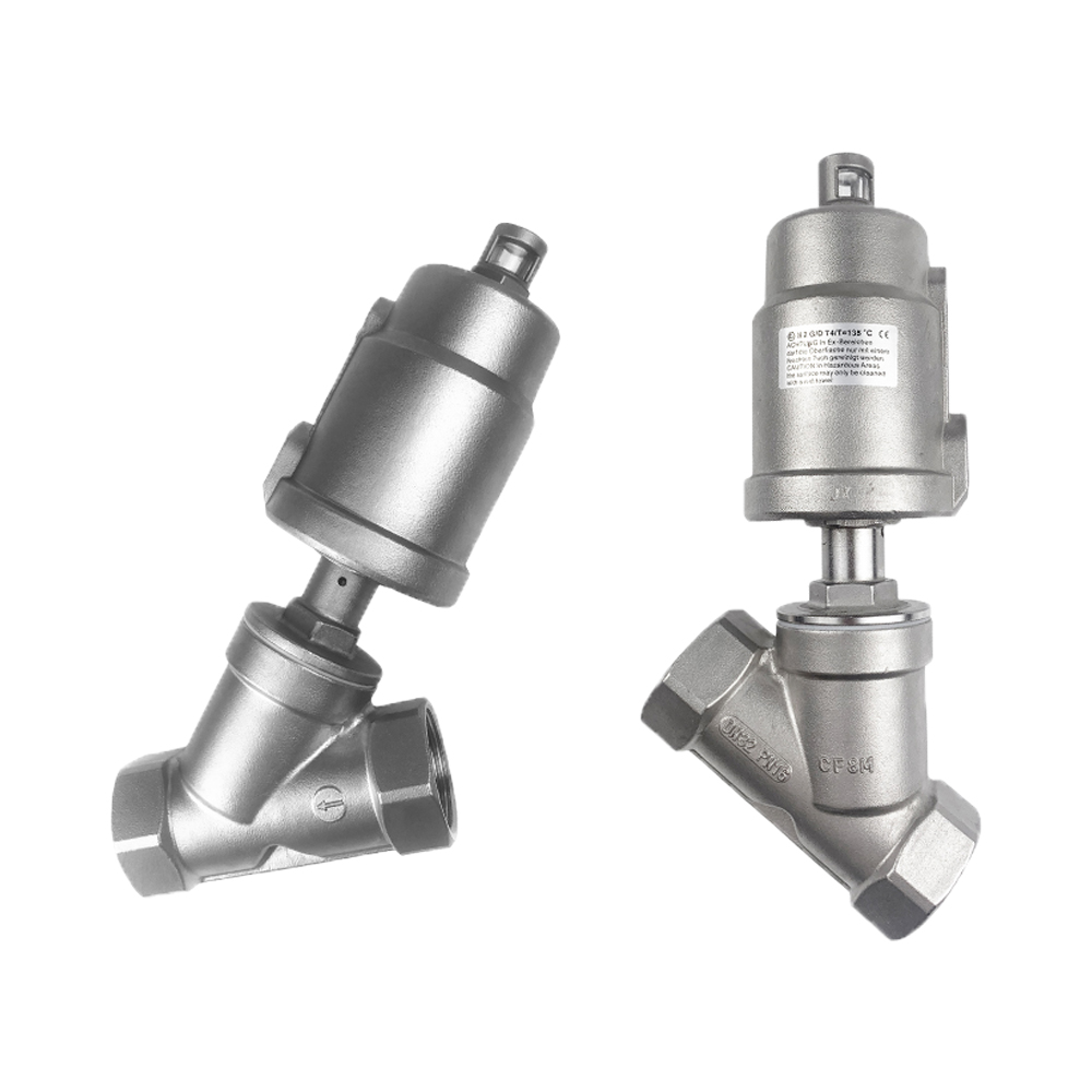 Pneumatic Stainless Steel Angle Seat Valve
