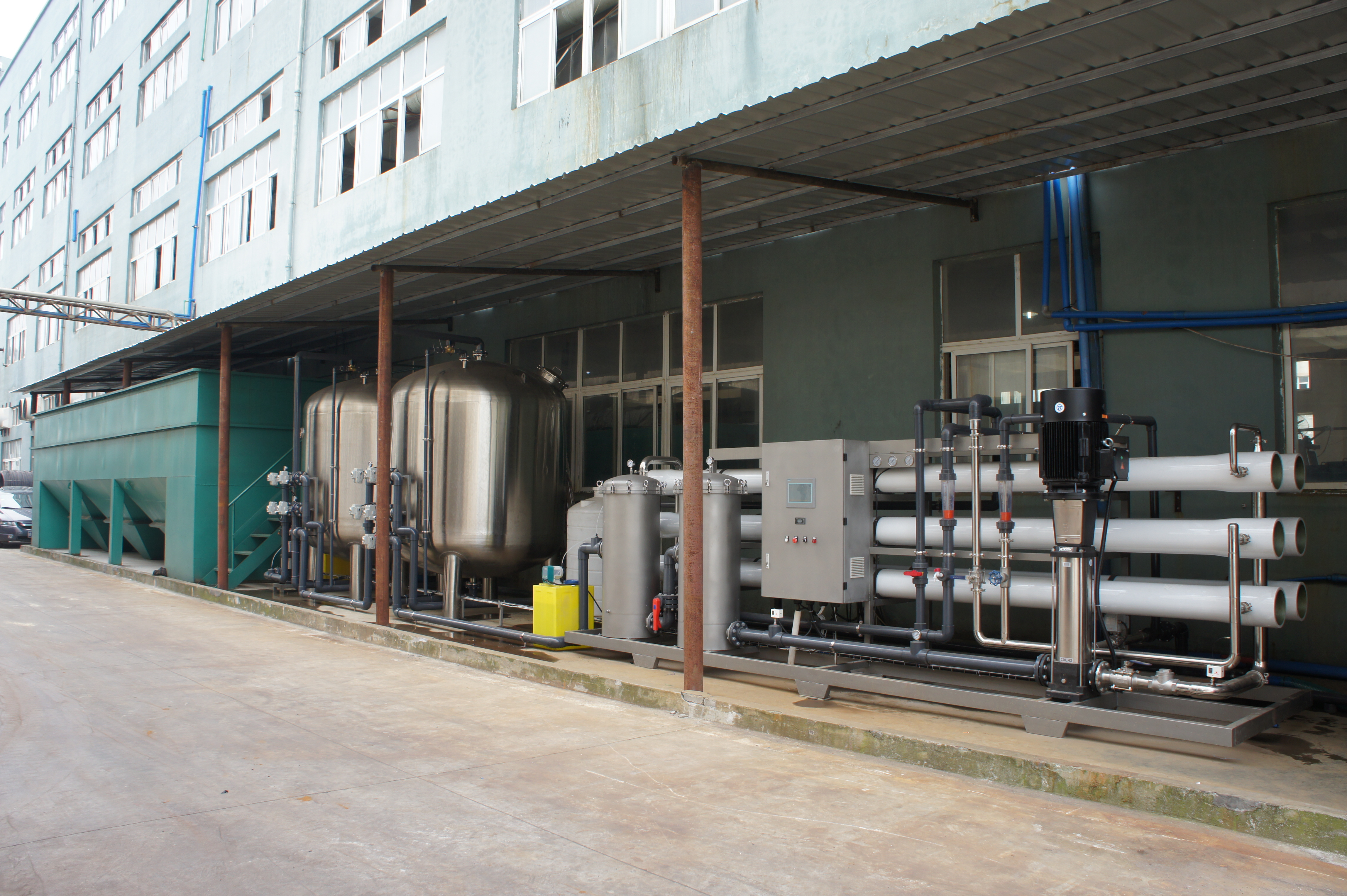 Water Treatment System for River Water