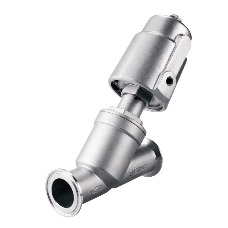 Stainless Steel Tr-clamp Angle Seat Valve